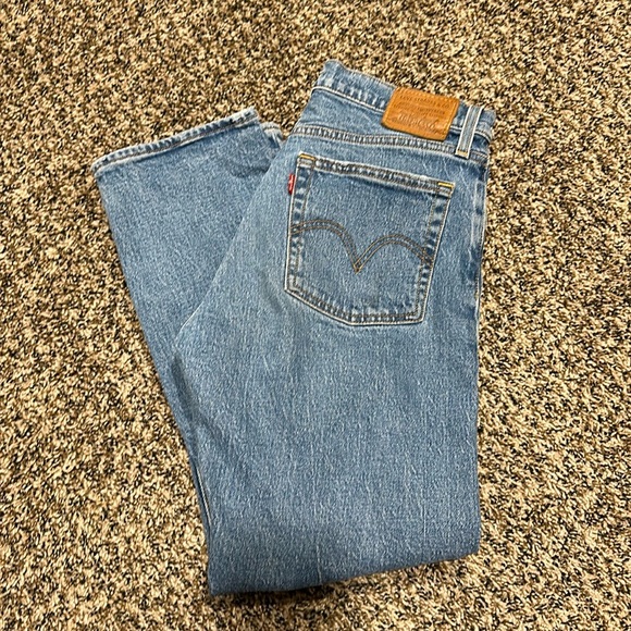 Levi’s wedgie straight button fly size 27 jeans - Picture 1 of 3